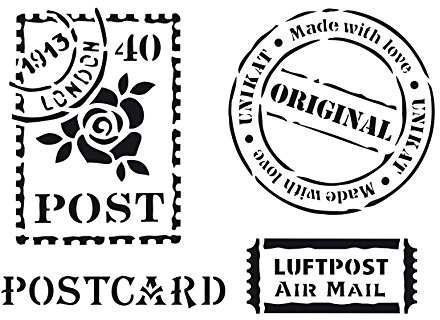 Viva Decor A4-Postkarte Schablone