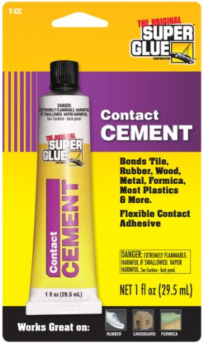 Super Glue - Contact Cement - 1oz Tube - (Pack of 12)