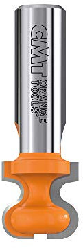CMT 855.602.11 Fingerzug-Bit, Durchmesser 3/4 Zoll, Schaft 1/2 Zoll, orange