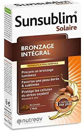 Nutreov Sunsublim Integral Tanning Normal Skin 30 Capsules