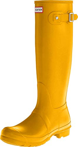 Hunter WOMENS ORG TALL, Damen Gummistiefel, Gelb (Yellow/ryl), 39 EU