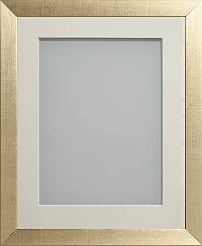 Frame Company Simpson Range Gold 12x10 inch Frame With Ivory Mount for 10x8 inch *Choice of Sizes* Fitted with Real Glass