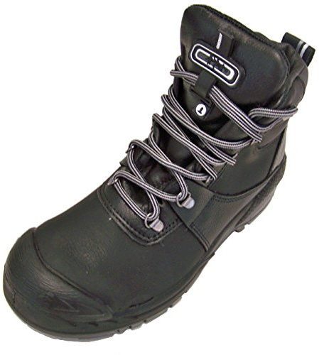 ARBESKO 423 Fully Lined Leather Ankle Safety Boot (42 EU / 8.5 US mens)