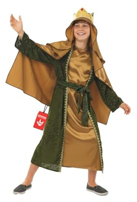 fun shack Wiseman Costume Kids, Christmas Costume for Kids, L