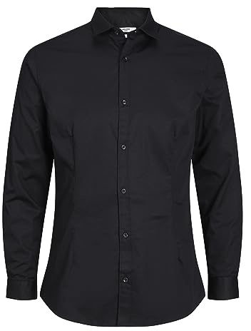 Jack & Jones Men's Parma Super Slim Fit, Black, S UK