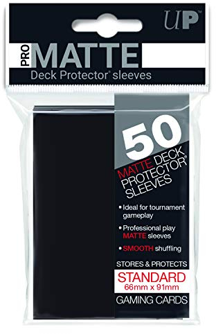 Ultra Pro 12912 SLEEVES Pro-Matte d12 Card Game, Black