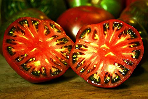 10 Samen Cherokee Purple Tomate, sehr alte Sorte der Cherokee Indianer, Neue Lieferung keimgetestet