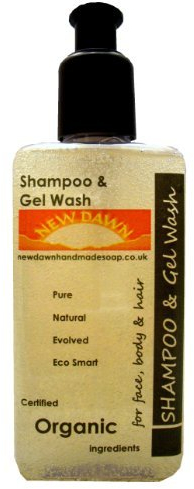 Handmade Natural Baby Lavender Shampoo- Range No.8 - Sensitive Scalp, Rash / Cradle Cap / Newborn Baby Eczema Relief - 250ml by New Dawn