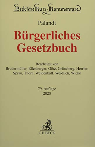 Bürgerliches Gesetzbuch: mit Nebengesetzen insbesondere mit Einführungsgesetz (Auszug) einschließlich Rom I-, Rom II und Rom III-Verordnungen sowie ... Redaktionsschluss: 15. Oktober 2019
