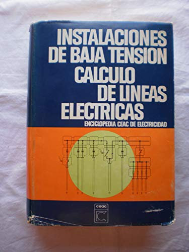 Instalaciones de baja tension calculo de lineas electricas