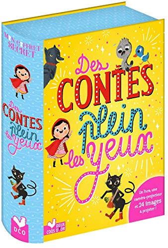 Des contes plein les yeux - coffret avec lampe