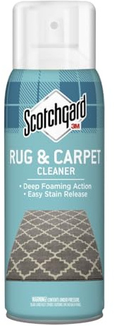 Scotchgard Rug & Carpet Cleaner, Fabric Cleaner Blocks Stains, Cleaning Sprays Make Cleanup Easier, 16.5 oz