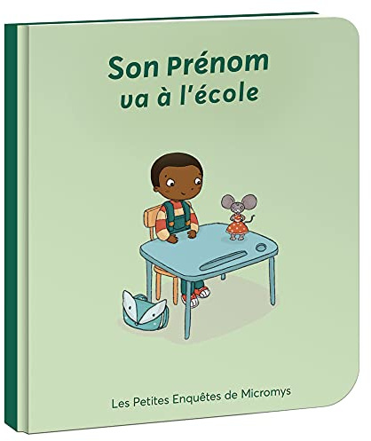 LES ENFANTS ROY - Libro per bambini - Libro personalizzato con nome - Idea Regalo– Va a scuola – da 2 a 4 anni – 22 pagine