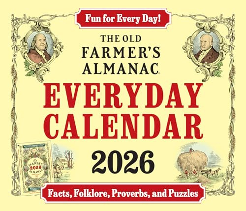 The 2026 Old Farmer's Almanac Everyday Box Calendar