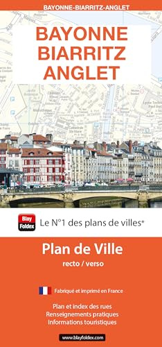 BAYONNE-BIARRITZ-ANGLET 2024 - Plan de ville
