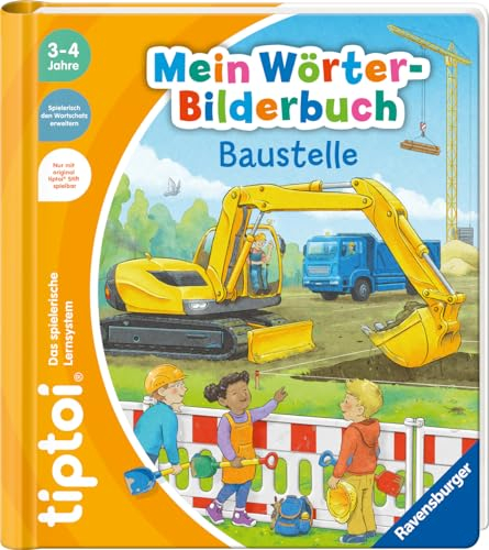tiptoi® Mein Wörter-Bilderbuch Baustelle, Buch für Kinder ab 3 Jahre