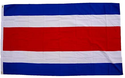 Flaggenfritze Fahne/Flagge Costa Rica + gratis Sticker
