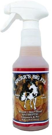 Spurr's Big Fix 16oz Wound, Skin, Hoof Spray 16OZ