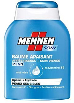 MENNEN - Soin Baume Après-Rasage Apaisant 100Ml - Lot De 3