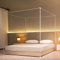 Beyeutao Betthimmel Rahmen 120x200cm Weiß Mückennetz Rahmen Moskitonetz Baldachin Rahmen Bed Canopy Frame Vier Poster Bettrahmen Vier Eckbett Betthimmel Rahmen Betthimmel Pole Schrauben Design.