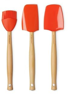 Le Creuset Craft 3-Piece Utensil Set Volcanic