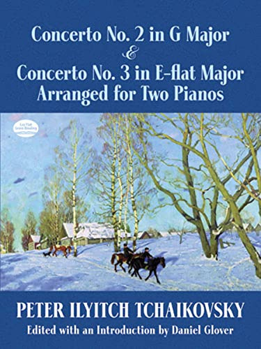 Concerto No. 2 in G Major & Concerto No. 3 in E-flat Major Arranged for Two Pianos (Dover Classical Piano Music: Four Hands)