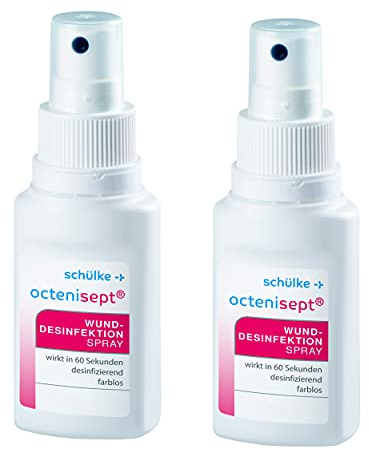 OCTENISEPT Lösung, 50 ml Doppelpack Wunddesinfektion Desinfektion (2 Stück)