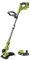 RYOBI 18V ONE+ Hybrid-Rasentrimmer RLT1831H20F (Schnittbreite 25-30cm, 3-fache Schnittwinkelverstellung, Wahlweise als Akku oder Elektrogerät nutzbar, inkl. 1x 2,5 Ah Akku und Ladegerät)