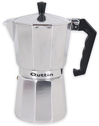 Quttin 8433774683322 Cafetera, Aluminio, S2202078