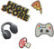Crocs Unisex-Erwachsene Og Gamer Schuhanhänger, Cher Clueless 5er-Pack