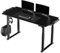 ULTRADESK Uplift V2 Schreibtisch für Spieler Gaming Tisch Stahlkonstruktion, Platz für DREI Monitore, Elektrische Höheneinstellung, mit RGB-LED, Inklusive Zubehör, 176 x 75 cm, Schwarz
