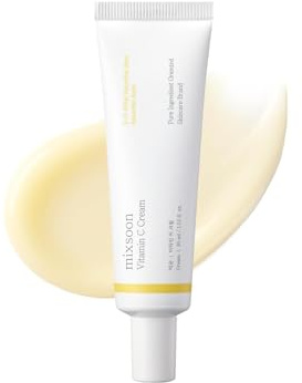 Crème à la vitamine C 1,01 oz liquide / 1,0 fl oz Crème légère Radiance non collante faible irritation pour peaux sensibles verre coréen soins de la peau, 30 ml