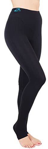 CzSalus Lipedema Lymphedema, POTS Support high Compression Leggins (K2=25-30 mmHg) - (Black, 2XLs)
