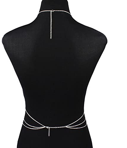 Kroppskedja Sexig Kroppskedja Kroppskedja Kroppskedja För kvinnor Mage Midja Bikinikedja Kvinnlig Body Smycken Mode Strandsmycken för kvinnor Kroppssmycken Sexig kedja