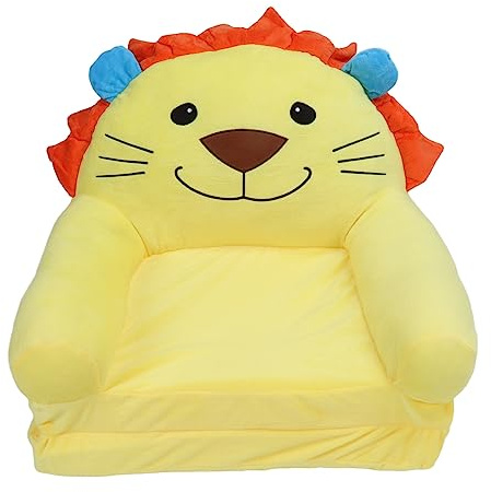 QWUUYEC Sofá Infantil Plegable, Suave Tela de Felpa, 3 Capas, con Reposabrazos - Cómodo y Seguro, Diseño Multifuncional para Niños, Ideal para Descansar y Jugar (2 Niveles)