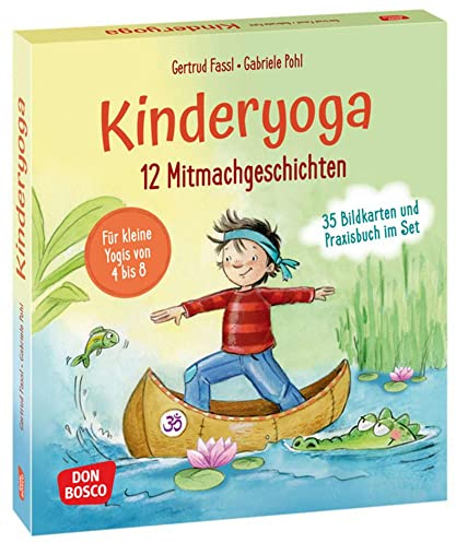 12 Kinderyoga-Mitmachgeschichten: Yogaübungen für Kinder mit Entspannungsgeschichten, sofort einsatzbereit für das Bewegungsangebot in Kindergarten und Grundschule