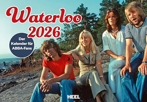 Waterloo Kalender 2026: Der Kalender für Abba-Fans