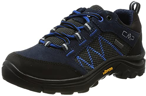 CMP Unisex-Child Kids Thiamat Low 2.0 Trekking Shoe Wp, Black Blue,39 EU