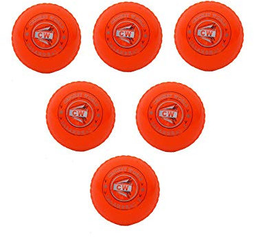 CW 6 pelotas de cricket para interior y exterior y suave entrenamiento de pelota de cricket