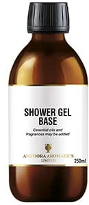 Amphora Aromatics Aromatherapy Shower Gel Base (Natural SLS Free) 250ml (i base)