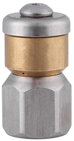 barenx 1/8 Zoll Innen-Hochdruckreiniger Abflussreiniger Reinigungsrohr Sprühdüse