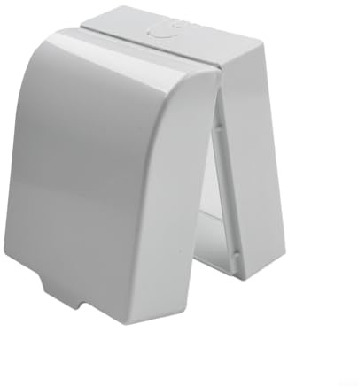 HpLive Power Socket Box Cover, Self-Adhesive Thicken 86 Type Switch for Protection, Wall Switch Socket Face Plate Panel Box(White)