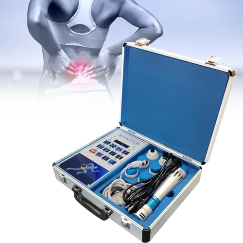 FANYING Macchina per Terapia ad Onde d'urto extracorporee Trattamento ED, 7 Teste Macchina per Terapia ad Onde d'urto per rigenerazione dei Tessuti muscolari e ossei