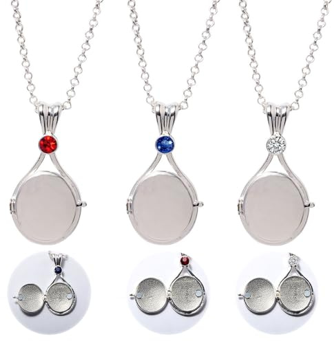 KBIBCK Collar de Sirena, 2 Piezas Colgante de Concha, Medallón de Sirena, Amuleto Personalizado, Regalos para Mujeres y Adolescentes, Accesorios de Joyería