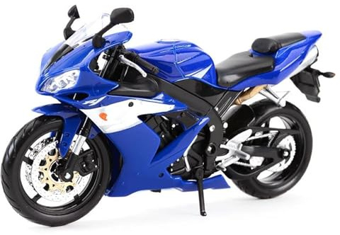 1:12 para Yamaha YZF-R1 Vehículos De Fundición A Presión Pasatiempos Coleccionables Modelo Motocicleta Juguetes