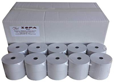 Rotoli Termici Omologati per Registratori di Cassa Mm 80 x 80 Mt - Confezione da 30 Rotoli