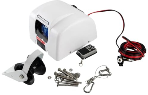 RKpnTPmgS Marine Windlass Anchor Winch For Salt Water Up To 45 LB Anchor(Ships From: GERMANY)