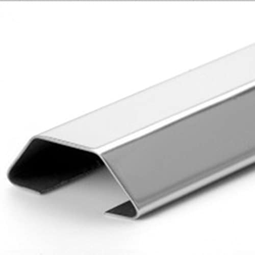 Kabelkanal Kabelmanagement-Kit, Kabelkanal Aus Edelstahl, Selbstklebendes Kabel-Concealer-System Zur Wandmontage, TV-Kabelabdeckung Für Hide-Drähte (Color : Silver 1m, Size : 10x25x75mm)