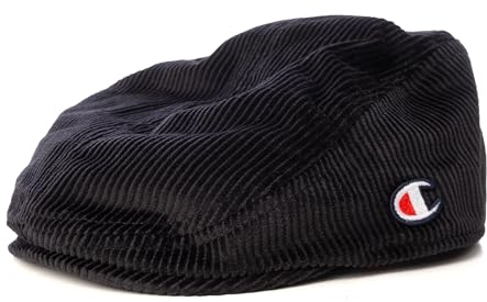 Champion Unisex Lifestyle Caps-805919 Zeitungskappe, Schwarz, One Size