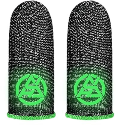Gants de jeu, manchons de jeu - Couvre-doigts avec design flexible | Jeu Mobile de manchons de pouce, couverture de pouce respirante fraîche pour la taille de doigt de la plupart des gens, téléphone p